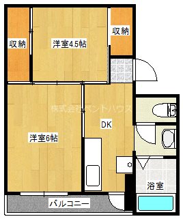 ヴィラナリー築出 間取り