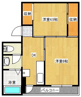 ヴィラナリー築出 間取り