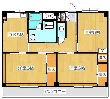 ヴィラナリー月岡 間取り