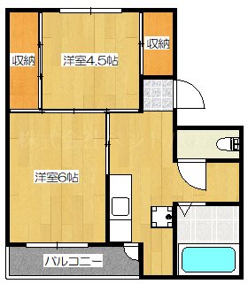 ヴィラナリー豊岡 間取り