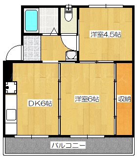 ヴィラナリー三原 間取り