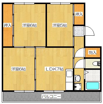 ヴィラナリー稚内 間取り