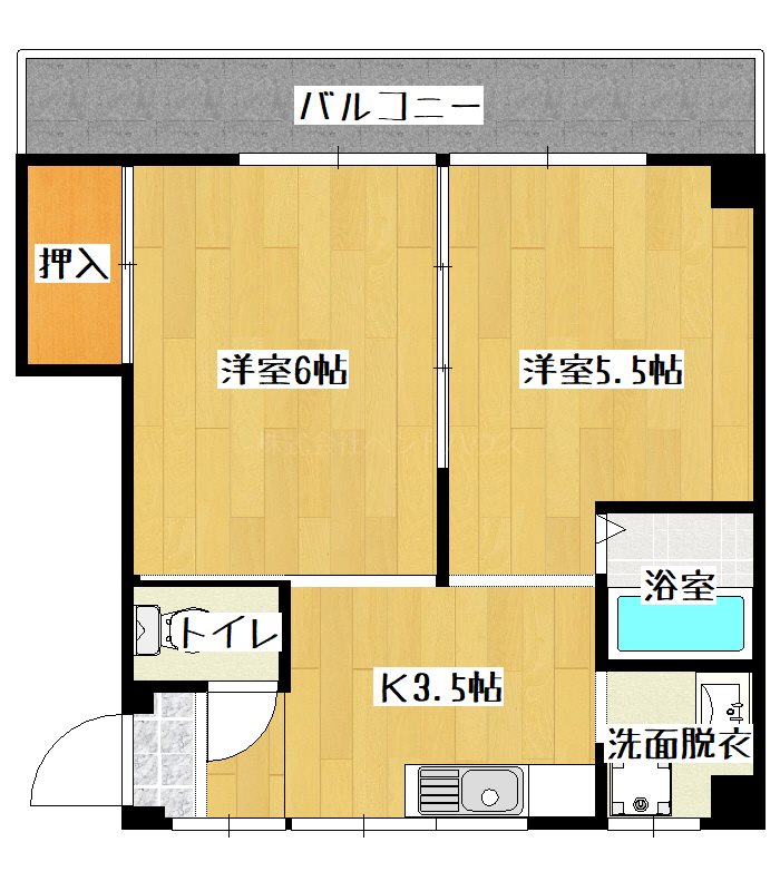 ヴィラナリー下関 間取り