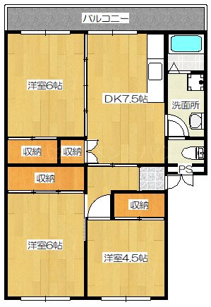 ヴィラナリー函館 間取り