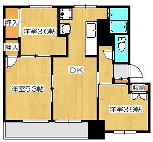 ヴィラナリー折戸 間取り