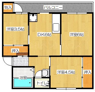 ヴィラナリー新発田 間取り