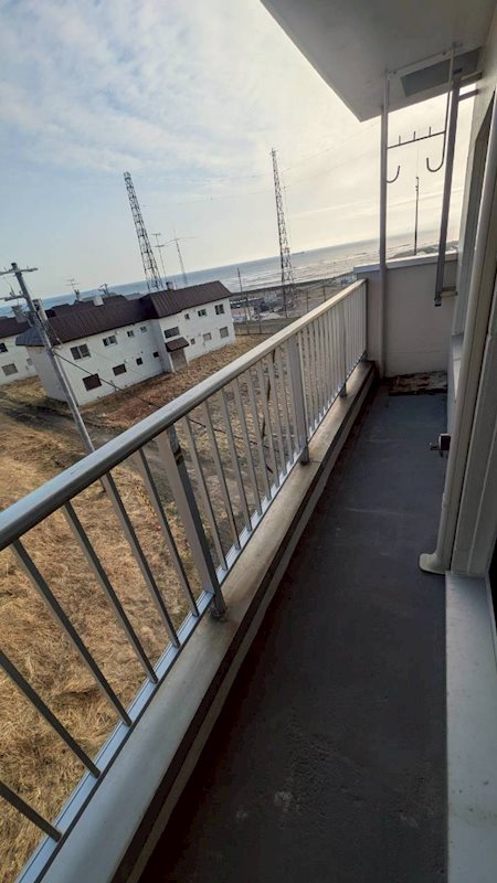 ヴィラナリー釧路Ⅲ ベランダ