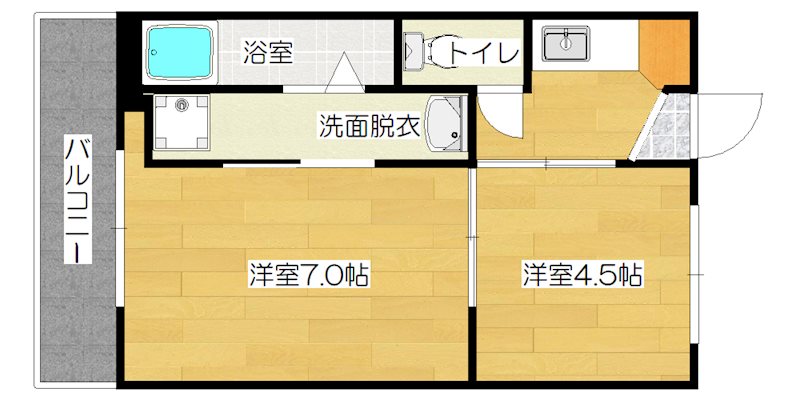 ヴィラナリー小俣 間取り
