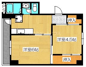 ヴィラナリー天神 間取り
