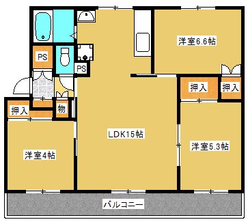 ヴィラナリー上富良野 間取り