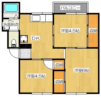 ヴィラナリー新発田Ⅱ 間取り