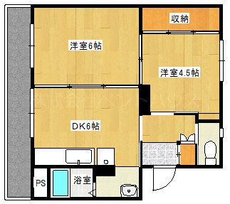 ヴィラナリー建部 間取り